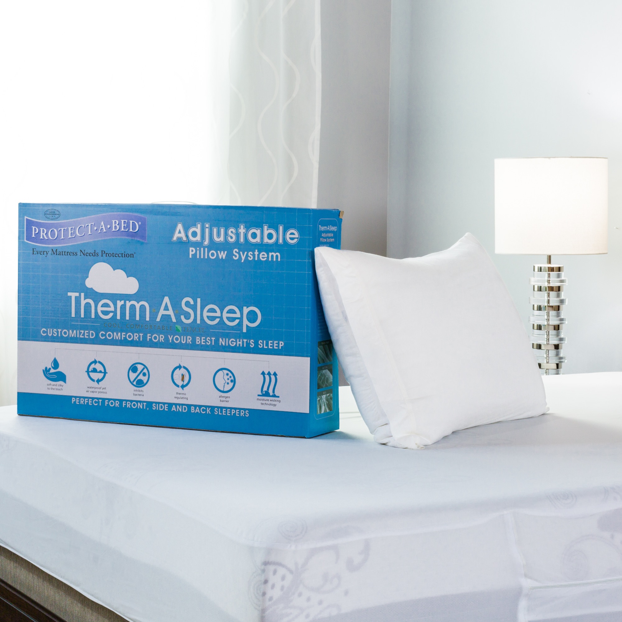 Allergen-Proof Pillows, ComfortFill